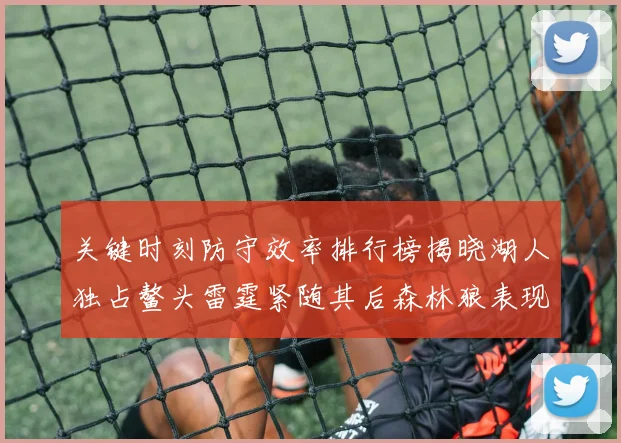 关键时刻防守效率排行榜揭晓湖人独占鳌头雷霆紧随其后森林狼表现不俗